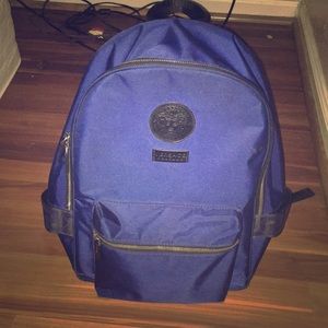 Versace Blue Backpack